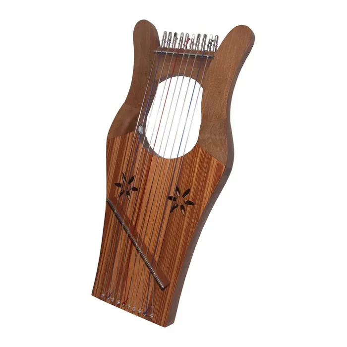 Mid-East Mini Kinnor Harp – Walnut