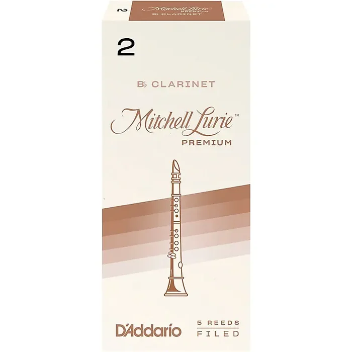 Mitchell Lurie Premium Bb Clarinet Reeds Strength 2 Box of 5 Guitar Center