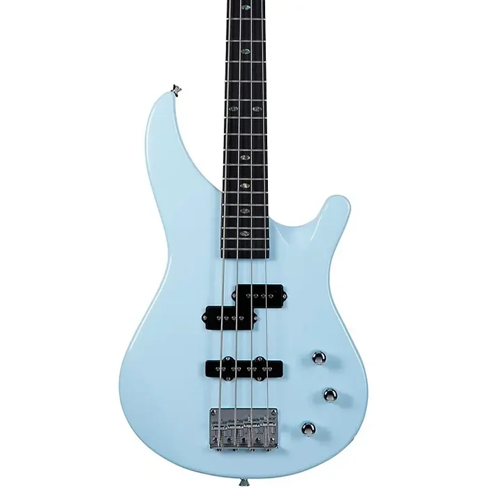 Mitchell MB100 Short-Scale Solidbody Electric Bass Guitar Powder Blue Guitar Center