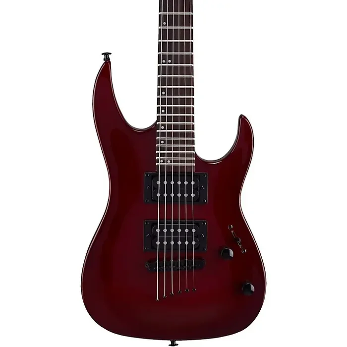 Mitchell MM100 Mini Double-Cutaway Electric Guitar Blood Red Guitar Center