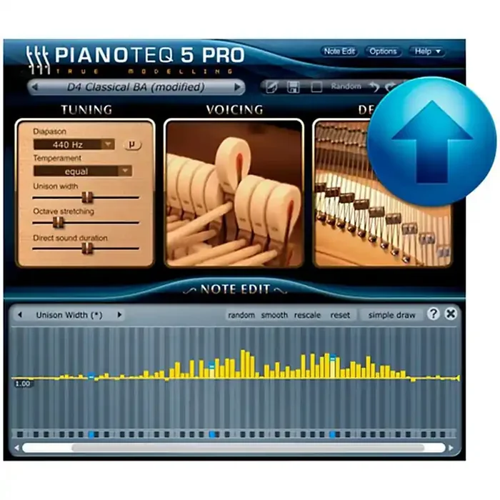Modartt Pianoteq 5 Pro Ugrade from Standard Guitar Center