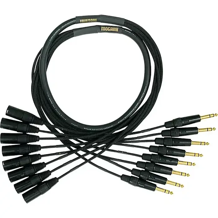 Mogami Gold 8 Channel TRS-XLR Male Snake Cable 20 ft. Guitar Center