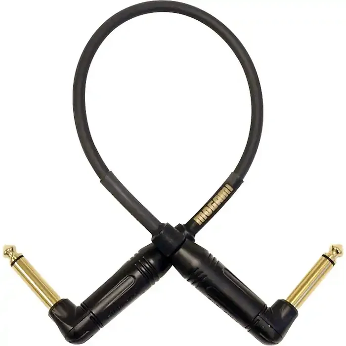 Mogami Gold Patch Cable With Right Angle Connectors 10 in. Guitar Center