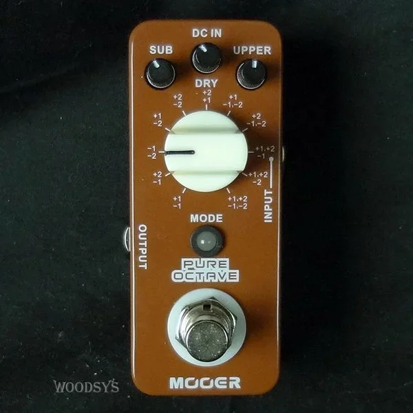 Mooer Pure Octave Guitar Effects Pedal