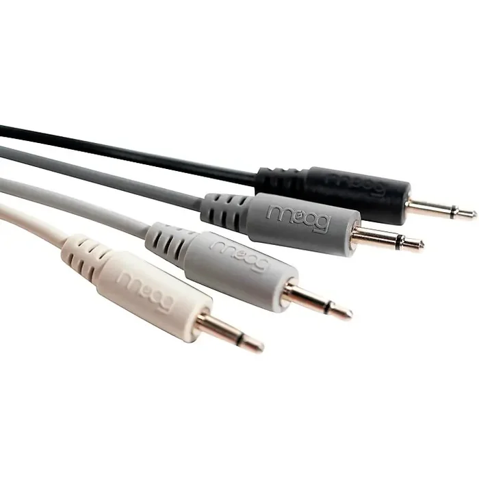 Moog Patch Cable Variety Pack Gray Scale Guitar Center