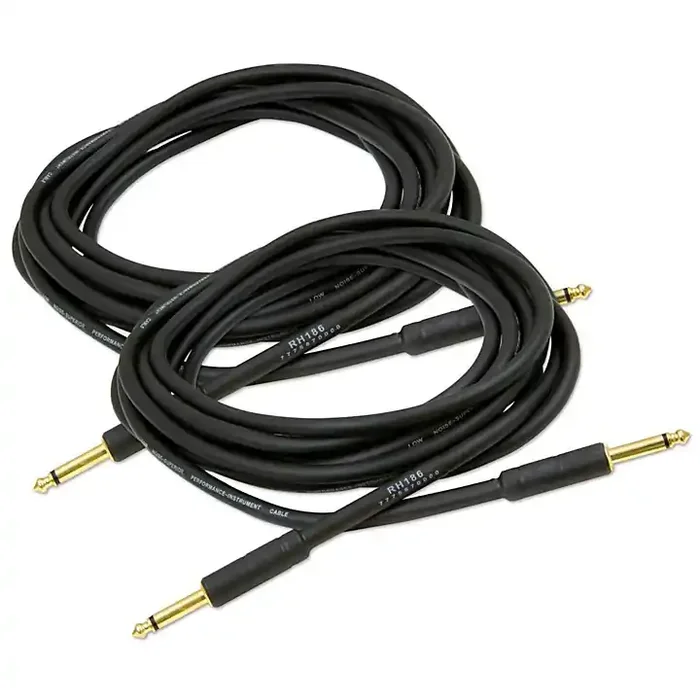 Musician‘s Gear Standard Instrument Cable 20 Ft. 2-Pack Guitar Center