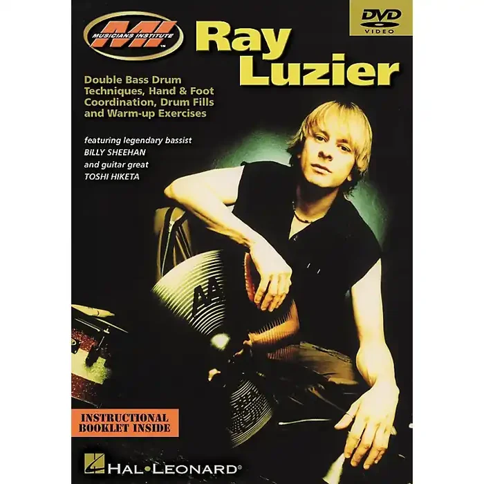 Musicians Institute Ray Luzier – Double Bass Drum Techniques, Hand and Foot Coordination, Drum Fills and Warm Up Exercises (DVD) Guitar Center
