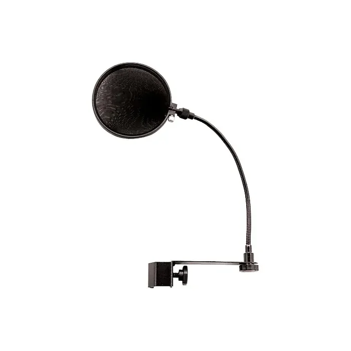 MXL PF-001 Universal Gooseneck Microphone Pop Filter Black Guitar Center
