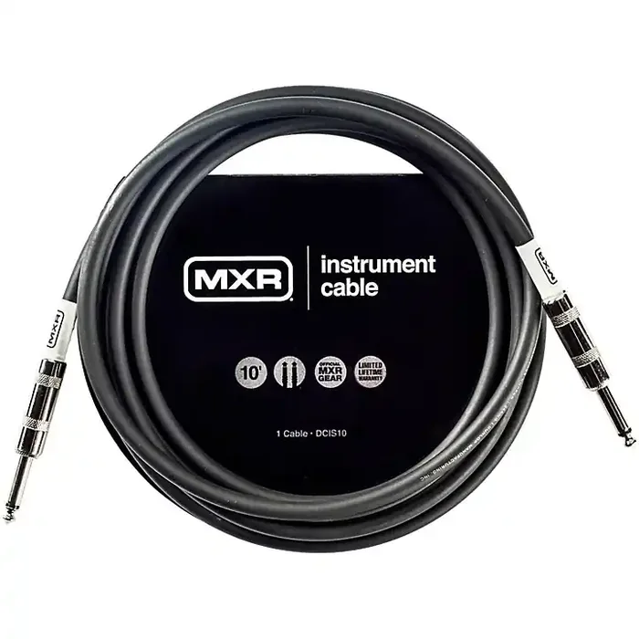 MXR Instrument Cable 10 ft. Black Guitar Center