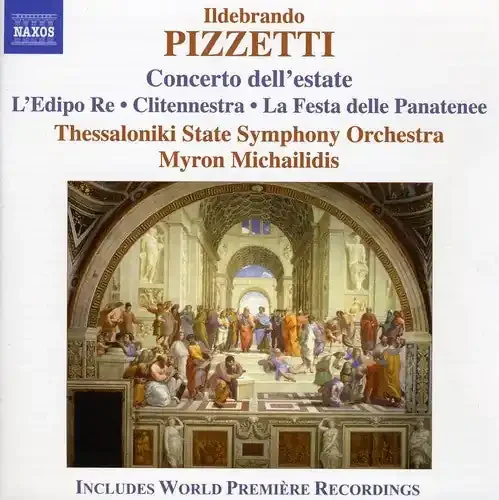 Myron Michailidis Concerto Dell‘estate / L‘edipo Re Di Sofocle – COMPACT DISCS