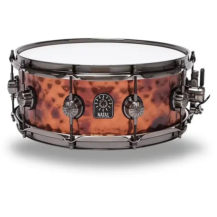 Natal Drums Meta Hand Hammered Snare 14 x 5.5 in. Old Bronze Guitar Center