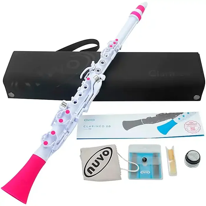 Nuvo Clarineo 2.0 White/Pink Guitar Center