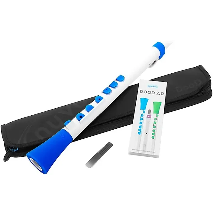 Nuvo Dood 2.0 Student Clarinet White/Blue Guitar Center