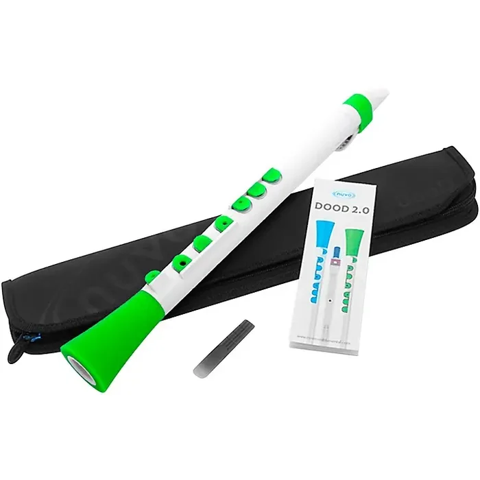 Nuvo Dood 2.0 Student Clarinet White/Green Guitar Center