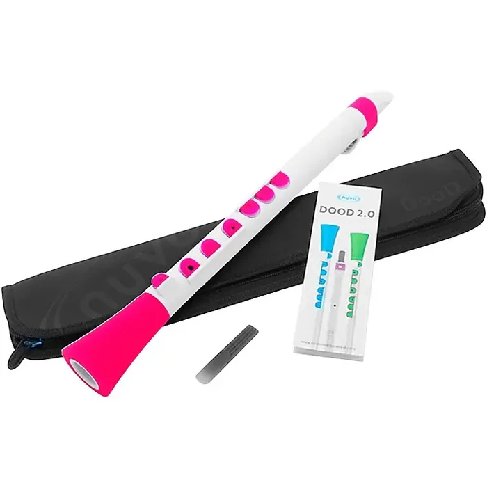 Nuvo Dood 2.0 Student Clarinet White/Pink Guitar Center