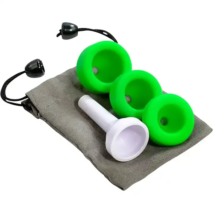 Nuvo jHorn Mouthpiece Set in Tote Bag White/Green Guitar Center