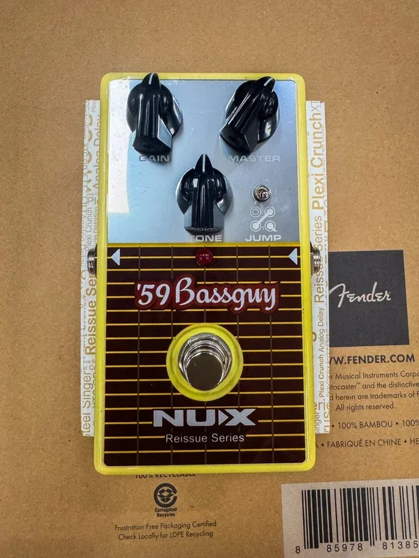 Nux 59 Bassguy Overdrive Pedal – Pre-Owned