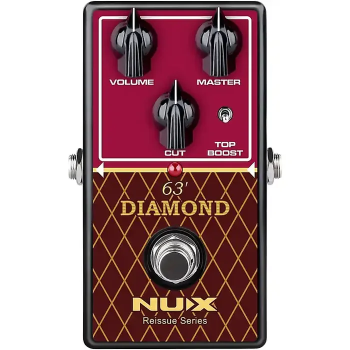 NUX ‘63 Diamond Reissue Series Pedal Black Guitar Center