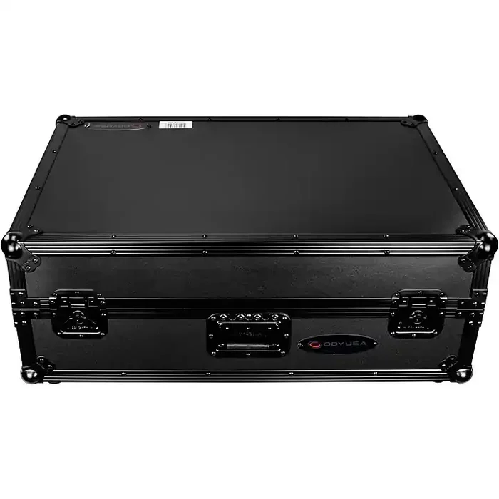 Odyssey Denon Prime 4 Black Flight Case With Glide Platform Black Guitar Center