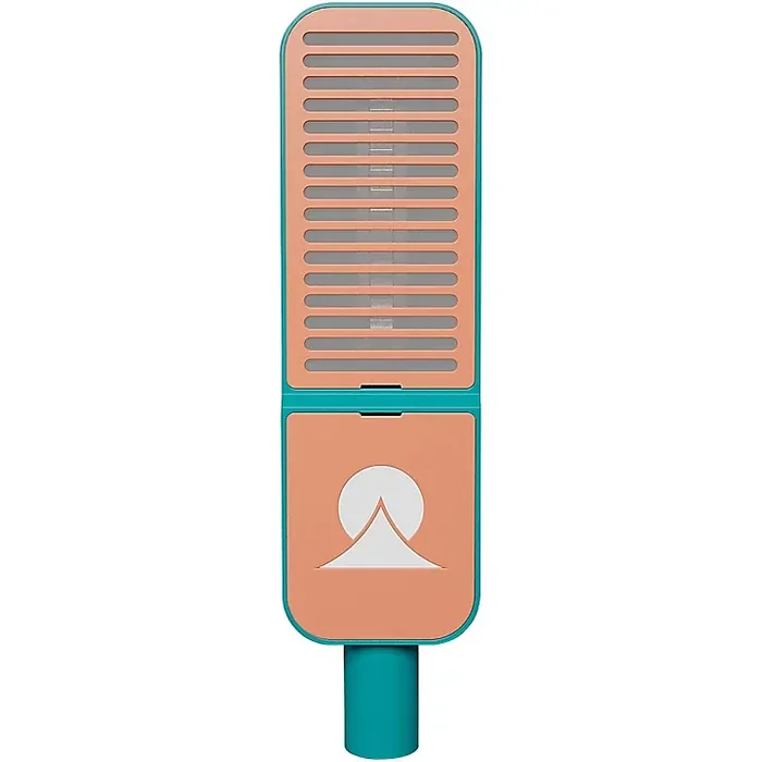Ohma World Stripes Ribbon Microphone Teal & Apricot Guitar Center