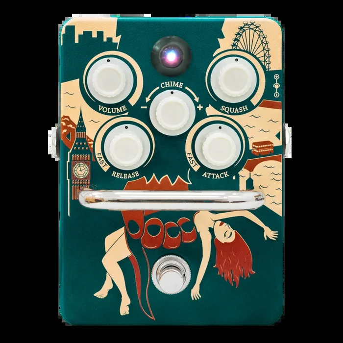 Orange Kongpressor Optical Class A Compressor Pedal