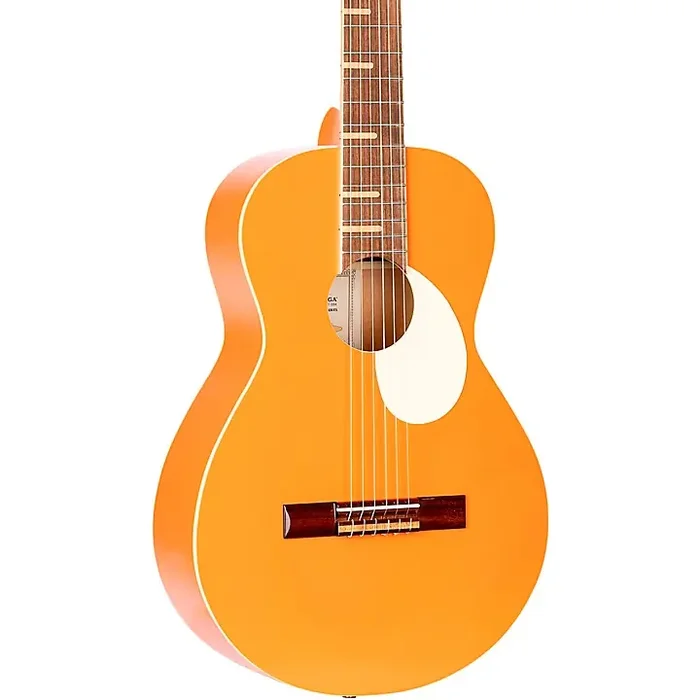 Ortega Gaucho Parlor Classical Guitar Orange Guitar Center