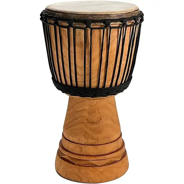 Overseas Connection Traditional Djembe Natural 9×17 in. Guitar Center