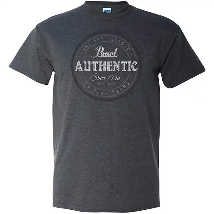 Pearl Authentic Tee XX Large Dark Gray Guitar Center