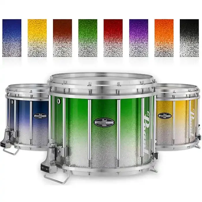 Pearl Championship CarbonCore Varsity FFX Marching Snare Drum Fade Top Finish 13 x 11 in. Purple Silver 977 Guitar Center