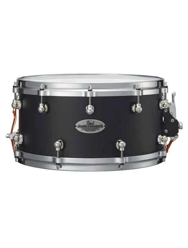 Pearl Dennis Chambers 6.5×14″ Signature Snare Drum – Matte Black
