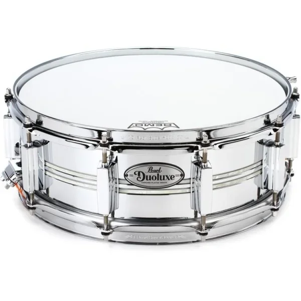 Pearl Duoluxe Snare Drum 14 x 5″ – Nicotine White Marine Pearl