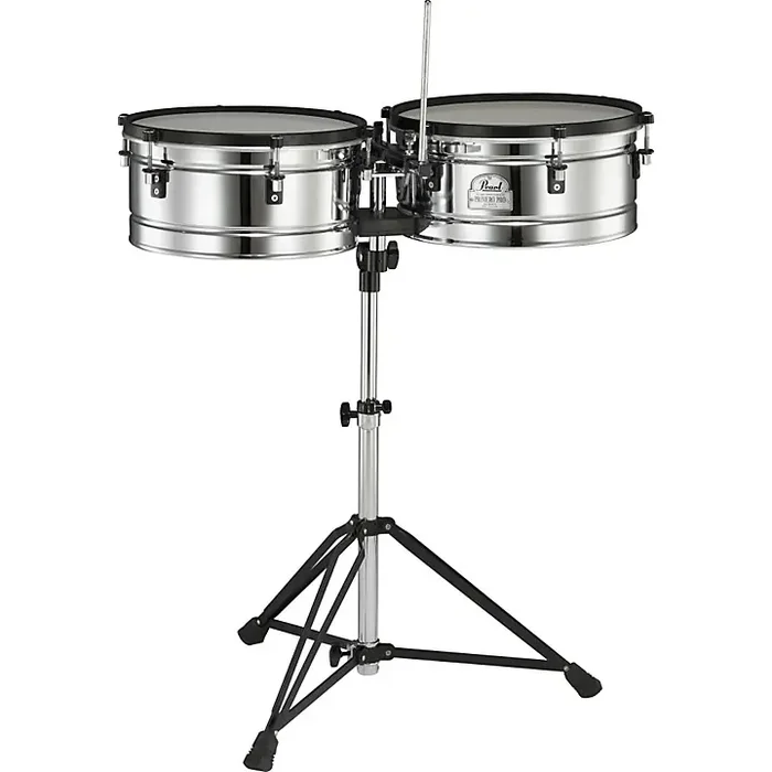 Pearl Primero Pro Steel Timbale Set Guitar Center
