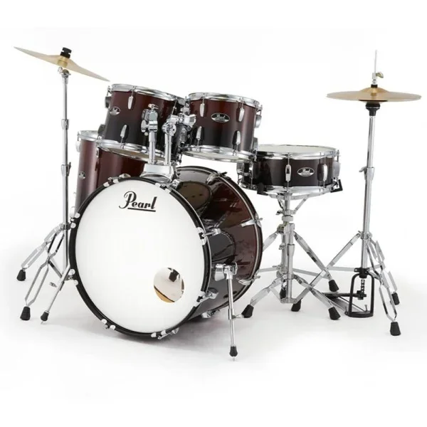Pearl Roadshow RS525C/C757- Garnet Fade Drum Kit w/Sabian Cymbals