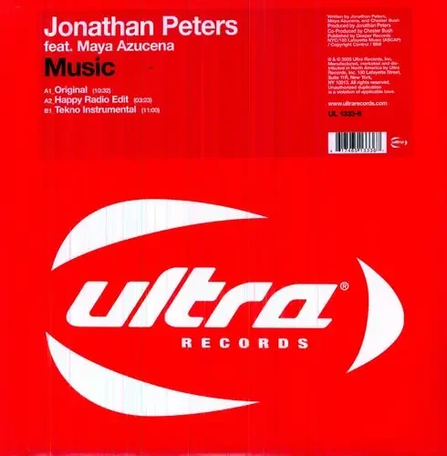 Peters, Jonathan Music Vinyl