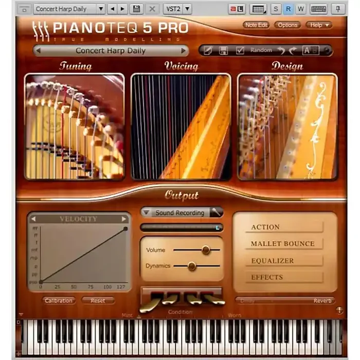 Pianotek Pianoteq Concert Harp Instrument Guitar Center