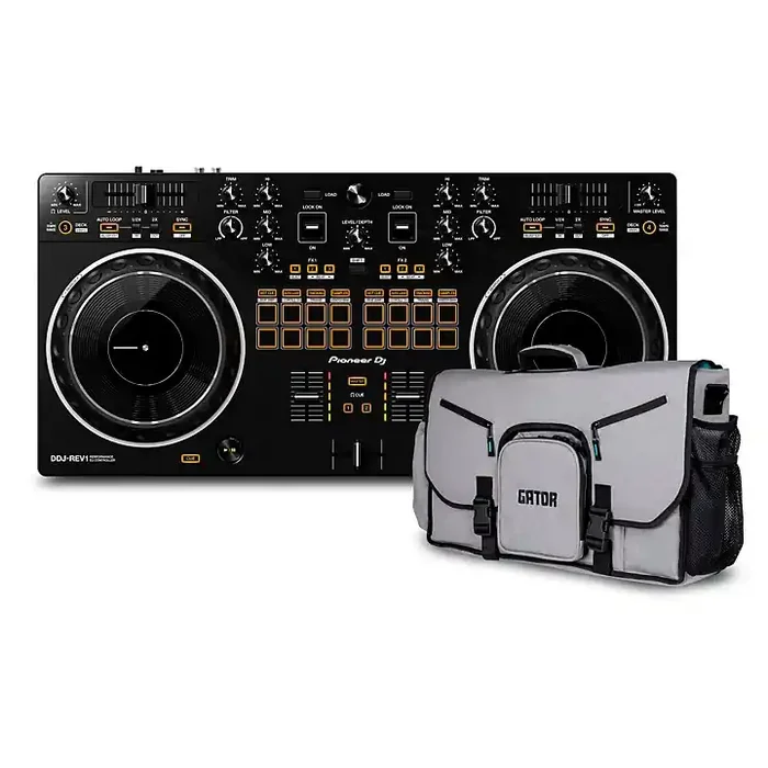 Pioneer DJ DDJ-REV1 Gator G-CLUB Bag Bundle Guitar Center