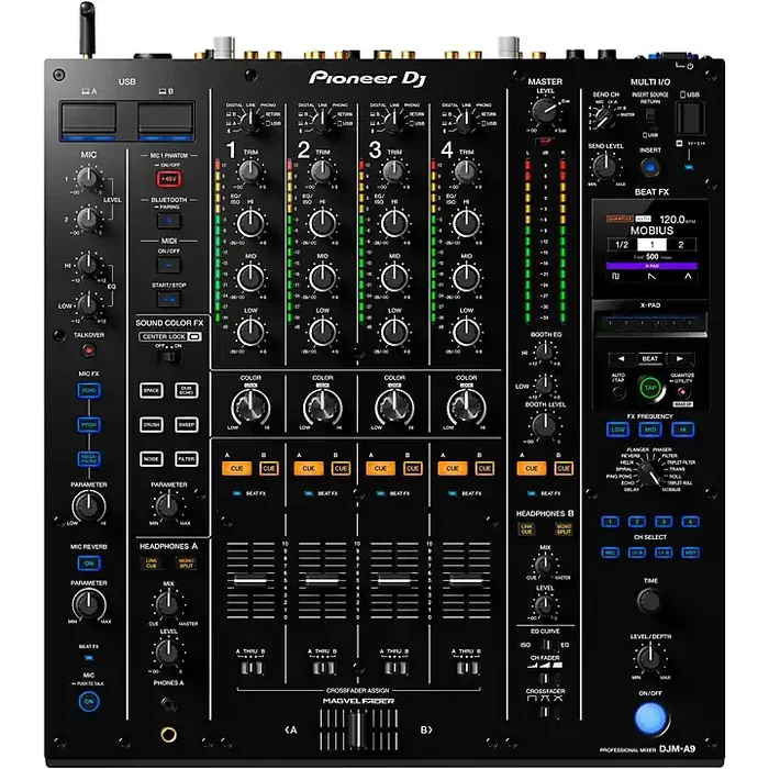 Pioneer DJ DJM-A9 4-Channel Club Standard DJ Mixer Guitar Center