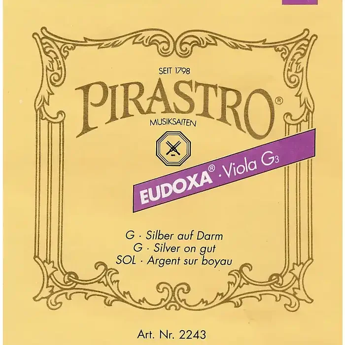 Pirastro Eudoxa Series Viola D String 4/4 – 16-1/4 Gauge Guitar Center