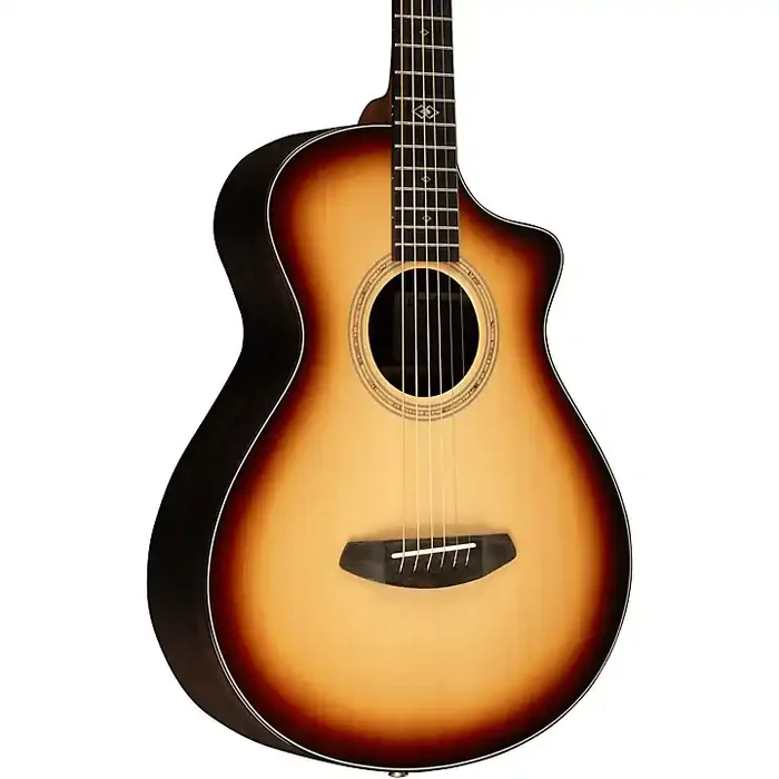 Platinum Breedlove Premier Sitka Spruce-East Indian Rosewood Concertina CE Acoustic-Electric Guitar Burnt Amber Burst Guitar Center