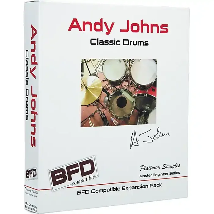 Platinum Samples Andy Johns Classic Drums for BFD Guitar Center