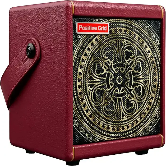 Positive Grid Spark MINI Vai 10W Battery-Powered Stereo Combo Amp Red Guitar Center