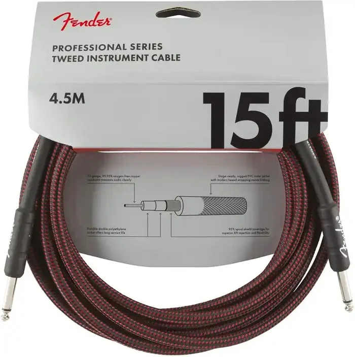 Professional Series Instrument Cable, Tweed