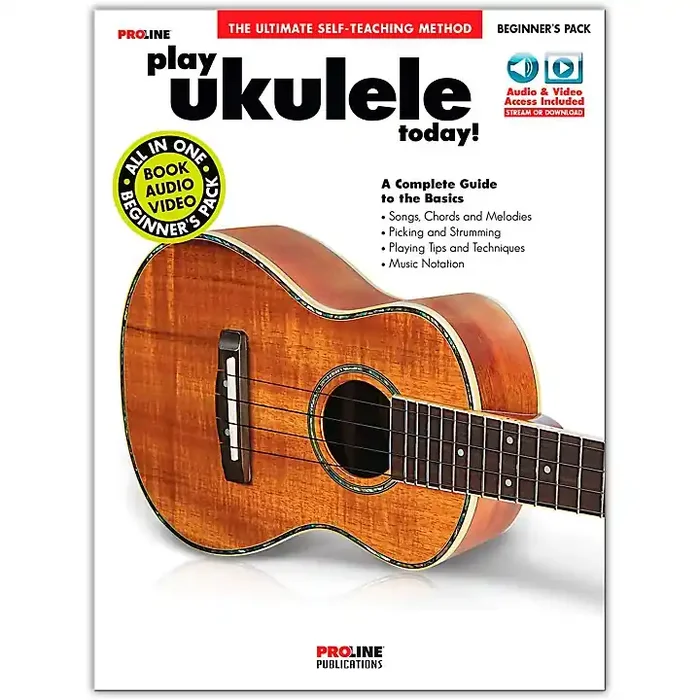 Proline Play Ukulele Today! Beginner‘s Pack Book/Online Audio & Video Guitar Center