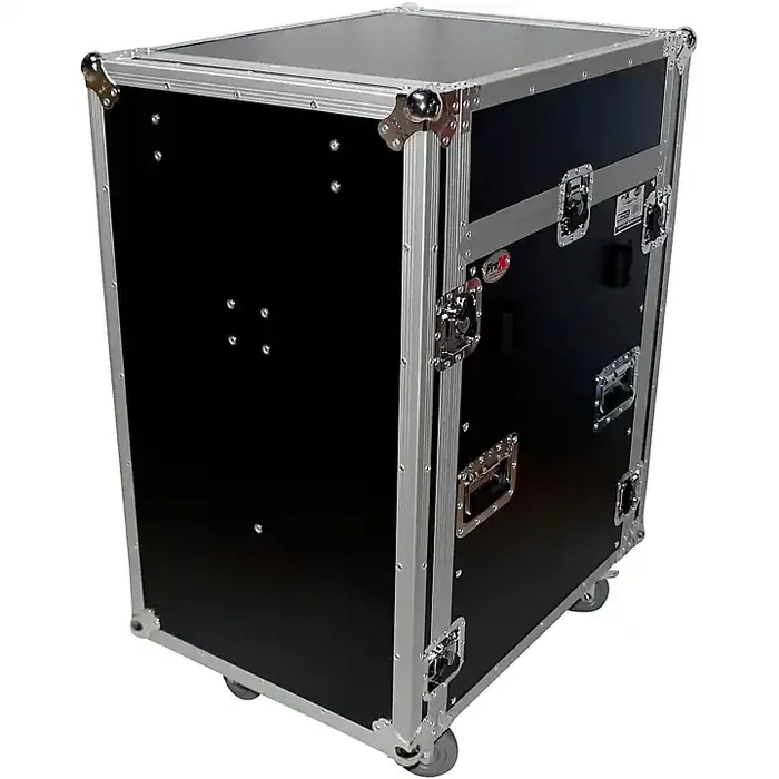 ProX T-16MRSS13ULT Universal 19″ Rackmount Mixer Flight Case For 16U Rack x 13U Top With Laptop Shelf Guitar Center