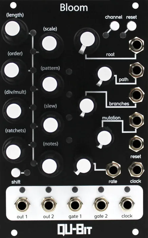 Qu-Bit Bloom Fractal Sequencer Module