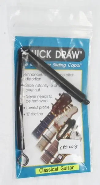 Quick Draw Capo for Classical Guitar