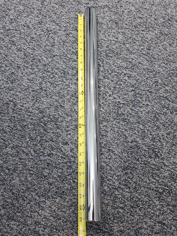 Rack Tube Straight – Silver 25″