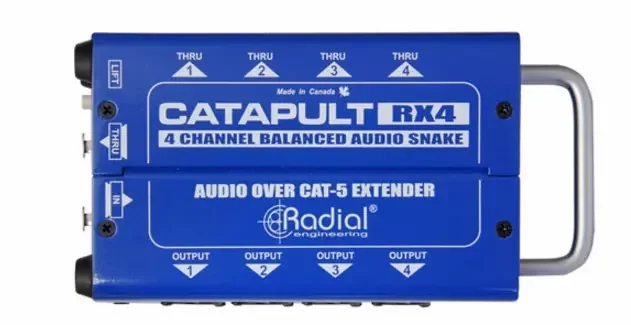 Radial Catapult RX4 4-Channel Cat 5 Audio Snake – Receiver