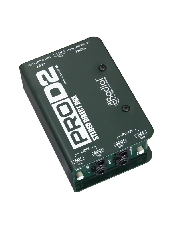 Radial ProD2 Stereo Passive Direct Box
