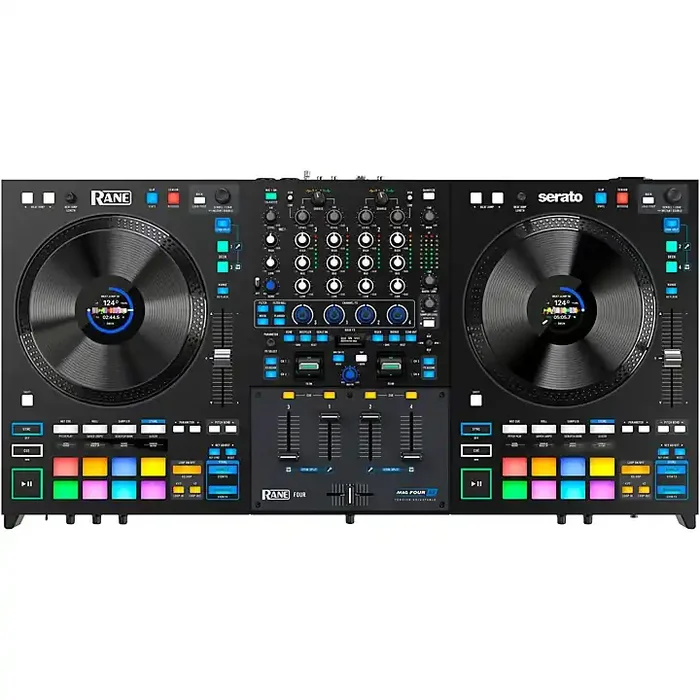 RANE FOUR Advanced Four-Channel Stems DJ Controller Black Guitar Center